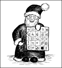 Magischer Adventskalender (von Anja Hutschenreuter)